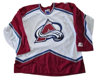 Maglia Starter vintage dei Colorado Avalanche degli anni '90 - Leggi le informazioni dell'inserzione