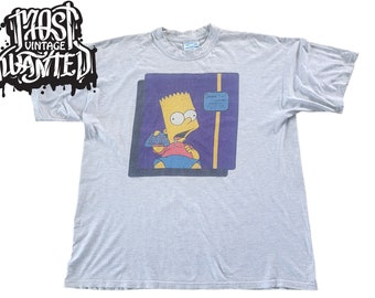 ヴィンテージ 90 年代 バート シンプソンズ マット グレイニング