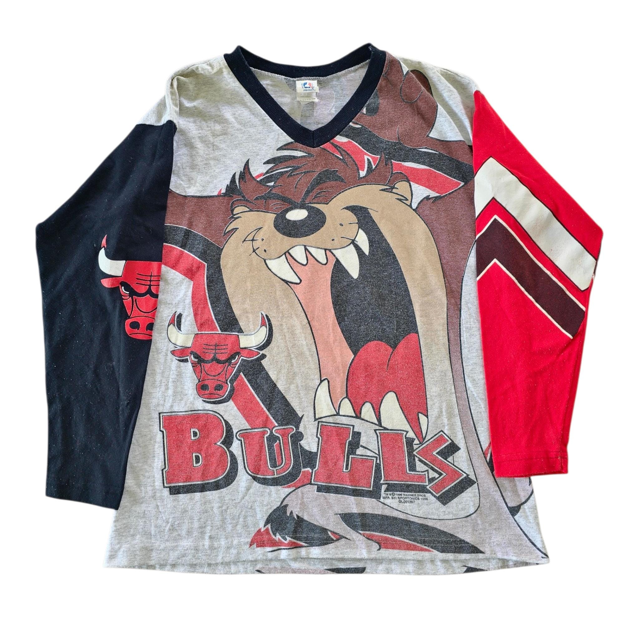 Chicago Bulls Taz - Etsy