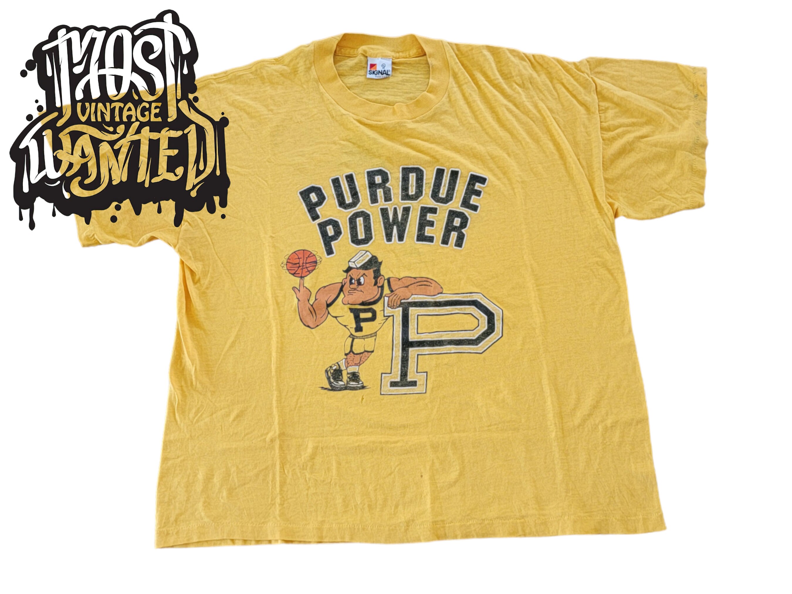 80s Purdue Boilermakers Pete NCAA College Mascot Graphic T