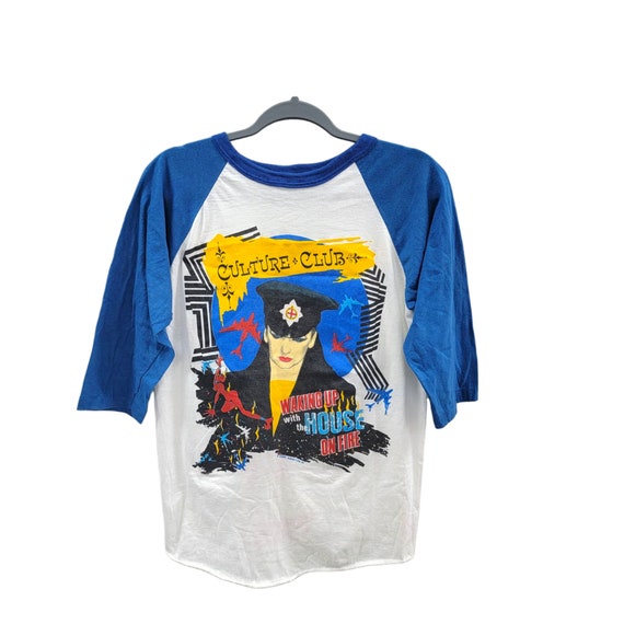 vintage 1980s Culture Club Tour Shirt - image 1