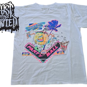 1980s Coors Light Beer Party Ball Grafik-Shirt