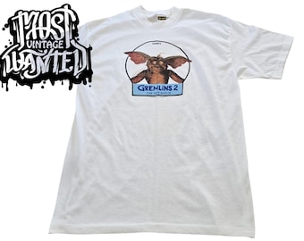 1990s Vintage New Batch Daffy Gremlin Movie Promo Shirt.