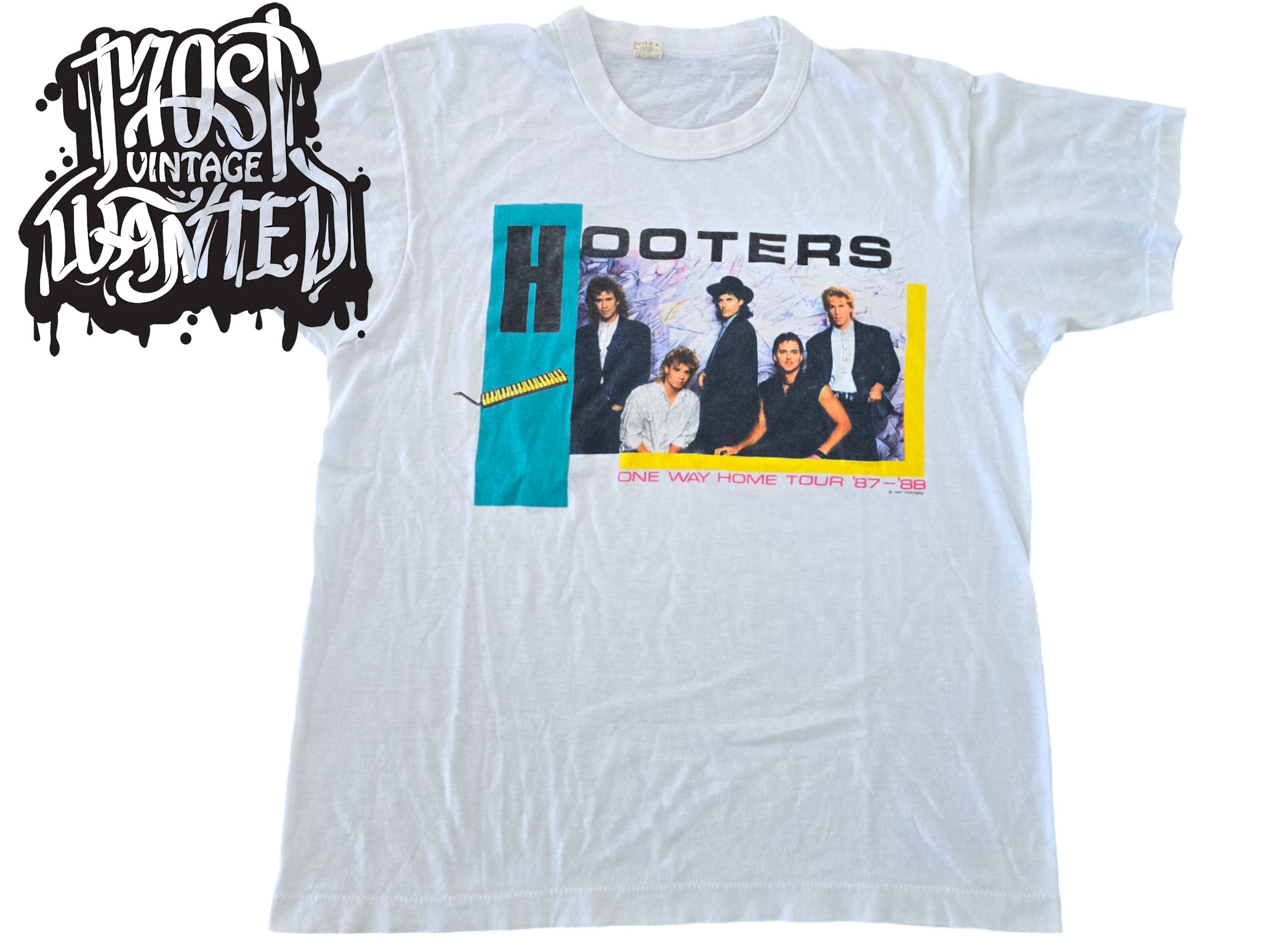Hooters フーターズ　ツアーTシャツ 87年　バンドtシャツ ヴィンテージ Hooters フーターズ ツアーTシャツ 87年 バンドtシャツ