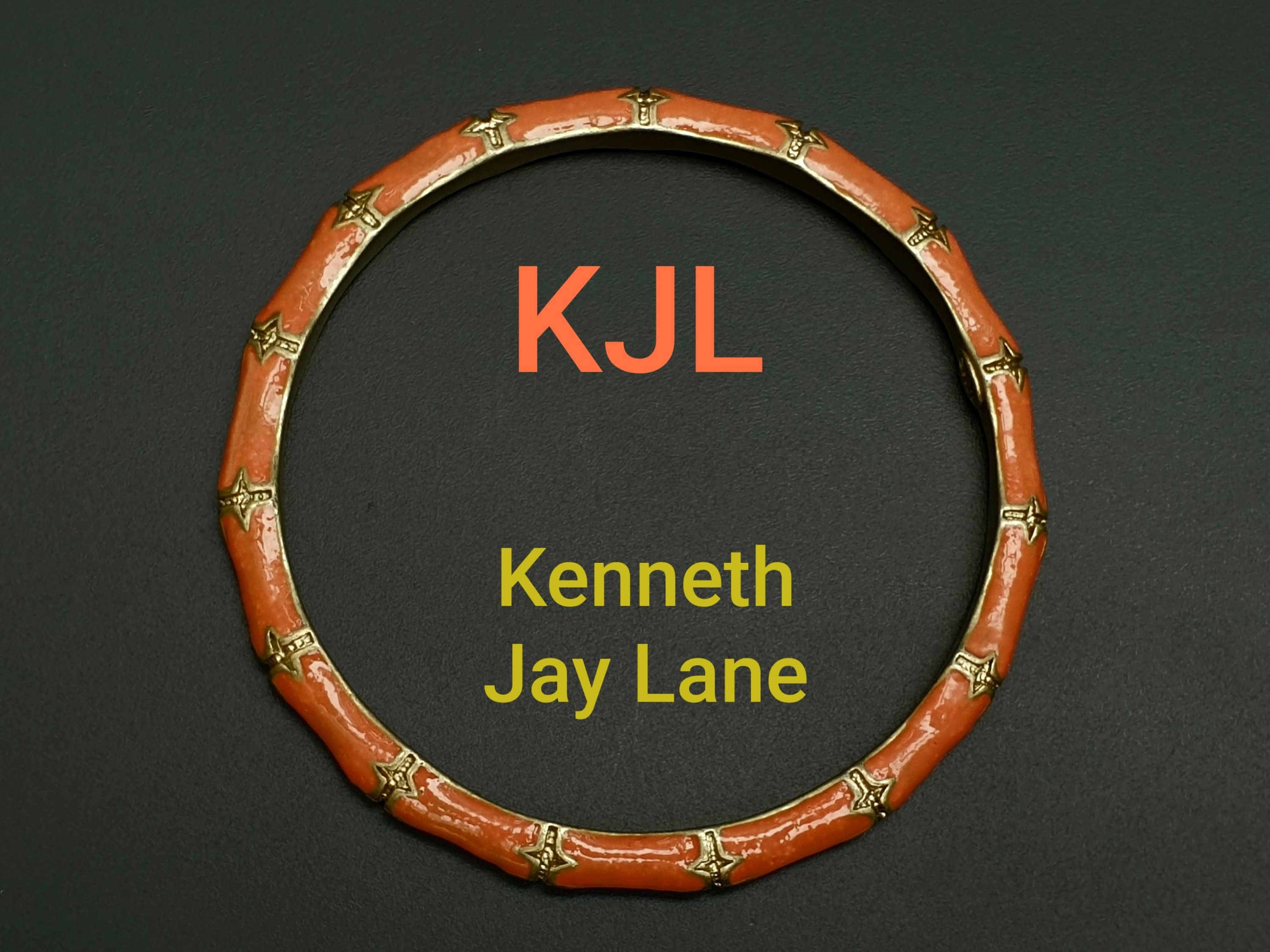 Kjl Enamel Bracelet - Etsy Kjl Enamel Bracelet - Etsy