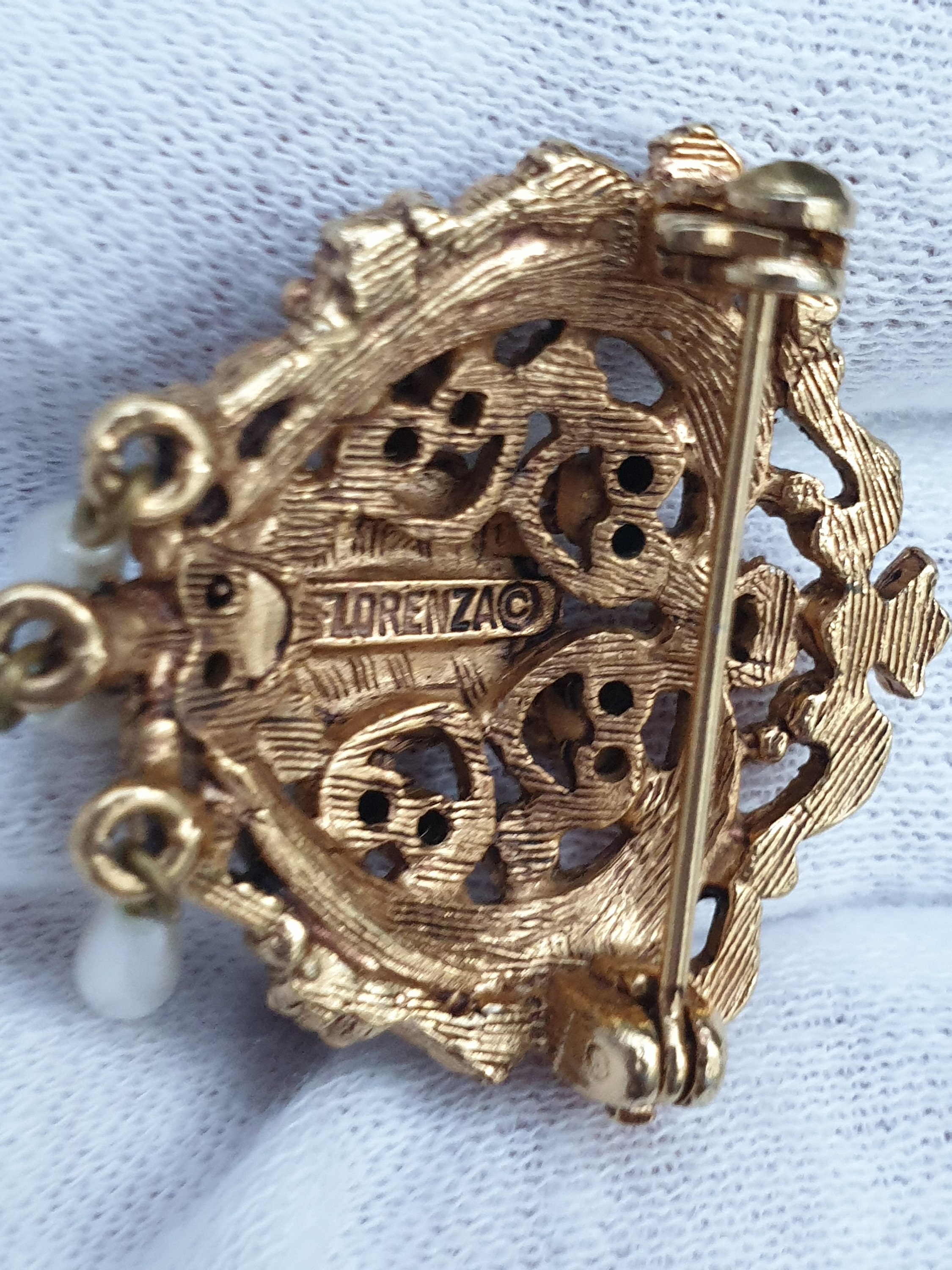 【超美品】FLORENZAヴィンテージ  1950-1960年代　ブローチ 60s Florenza Brooch - Etsy