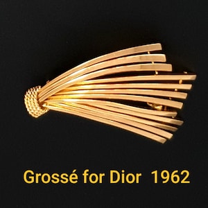Grosse ブローチ　美品　最終お値下げ9/20迄！ Bibian 比比昂- 未使用グロッセGrosse コズミック・バイ