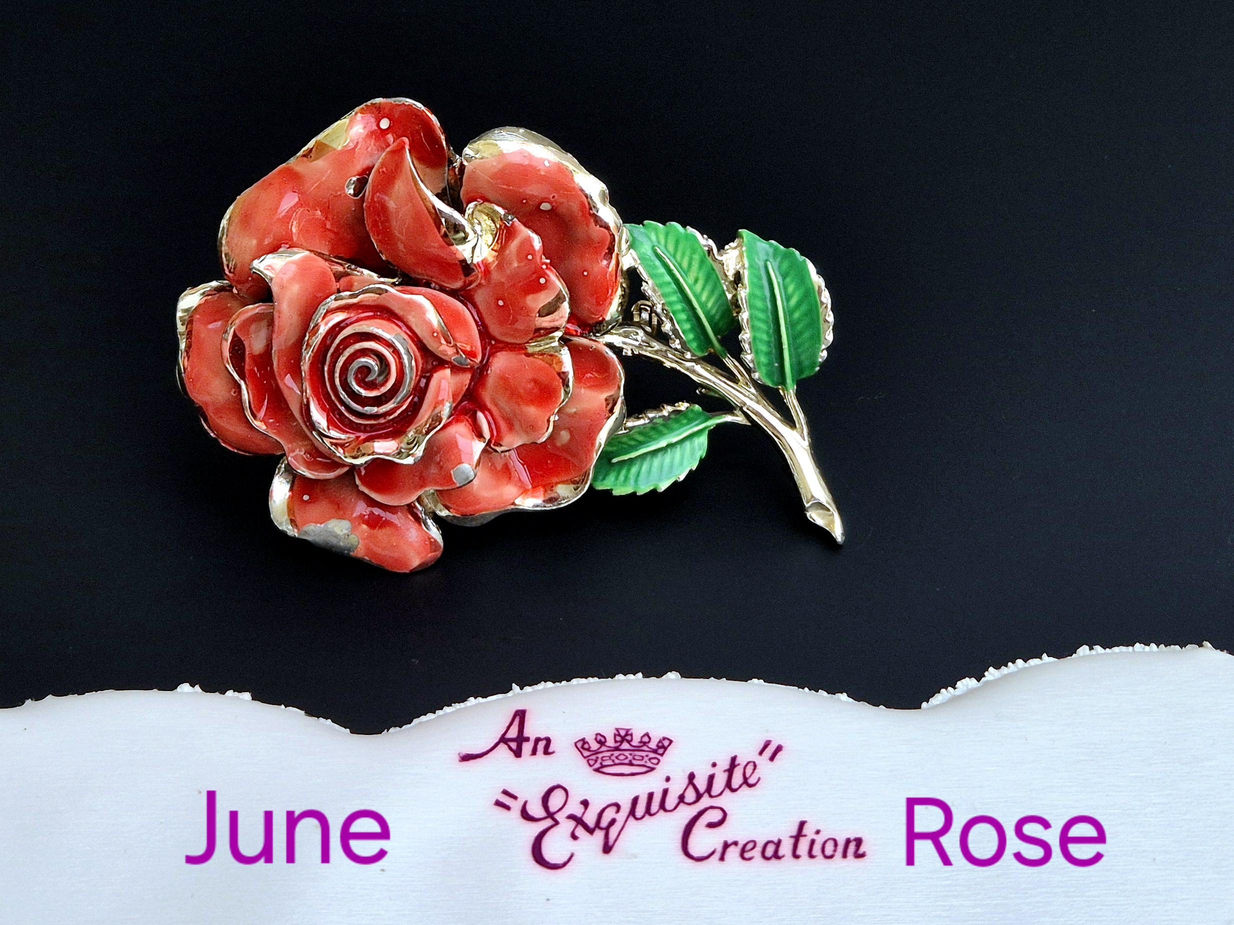 RARE EXQUISITE Birthday Flowers Series 1950s Vintage Large Single