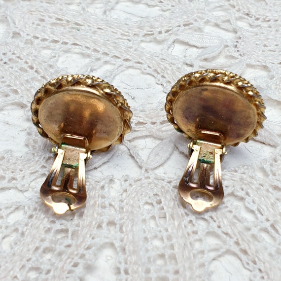 Boucles D'oreilles Clips Vintage - Anciennes - Occasion