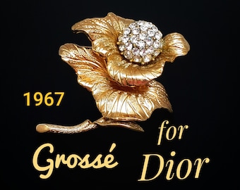 Christian Dior ブローチ 薔薇 ゴールド ヴィンテージ Christian Dior ブローチ 薔薇 ゴールド ヴィンテージ 9. Vintage Gold