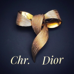 クリスチャンディオール　ヴィンテージ　パール　デザイン　ブローチ 楽天市場】【中古】Christian Dior CD ICON ブローチ CDブローチ
