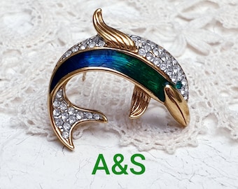 Attwood and Sawyer Brooch, RARE Vintage, British Designer // Made