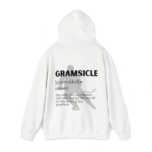 Oma Hockey Hoodie, Grappig Hockey Shirt, Tante Sweatshirt Hockey Hoodie, Moederdag Cadeau, Hockey Gear, Hockey Sweater, Hockey Familie afbeelding 5
