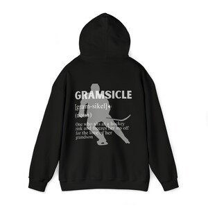 Oma Hockey Hoodie, Grappig Hockey Shirt, Tante Sweatshirt Hockey Hoodie, Moederdag Cadeau, Hockey Gear, Hockey Sweater, Hockey Familie afbeelding 2