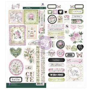 Stickers Prima Serene Petals-collectie – 55 stuks