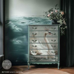 Papel para decoupage A1 - Serenidad de sirena