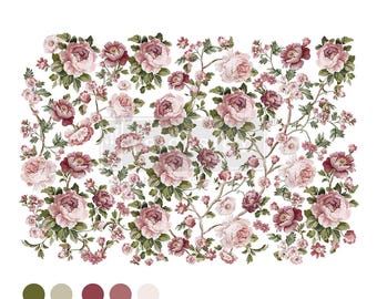 Decor Transfers® Kacha – Blushing Blooms Symphony