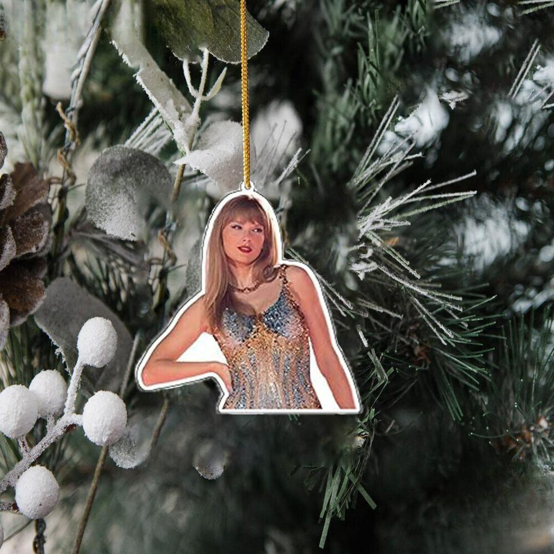 Taylor Swift Christmas Ornament Taylor Swift Funny Ornament Etsy