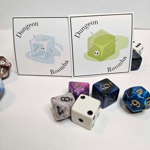 Gelatinous Cube Dungeon Roomba Sticker