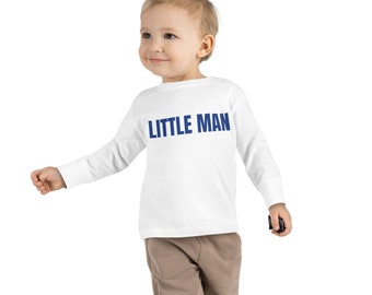 Mommy & Me Little Man Matching Set Cute Toddler Boy Longsleeve TShirt