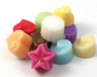 Handmade Wax Melts, Handmade Premium Quality Highly Scented Wax Melts for Oil Burners. 10 x 5g Melts in each pack