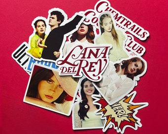 lana del rey stickers all available on my : BlushedAngels to