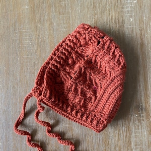Boné de bebê de cashmere e merino