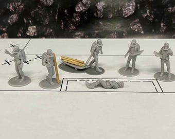 Mine Rescue Figures