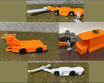 Underground Mining Machinery Set 2