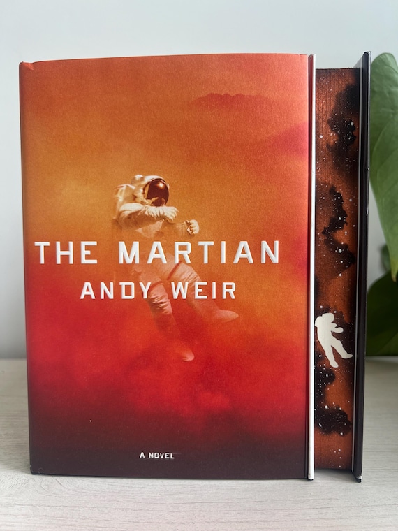 The Martian Special Edition by Andy Weir: Black & Bronze Sprayed Edge Hardcover