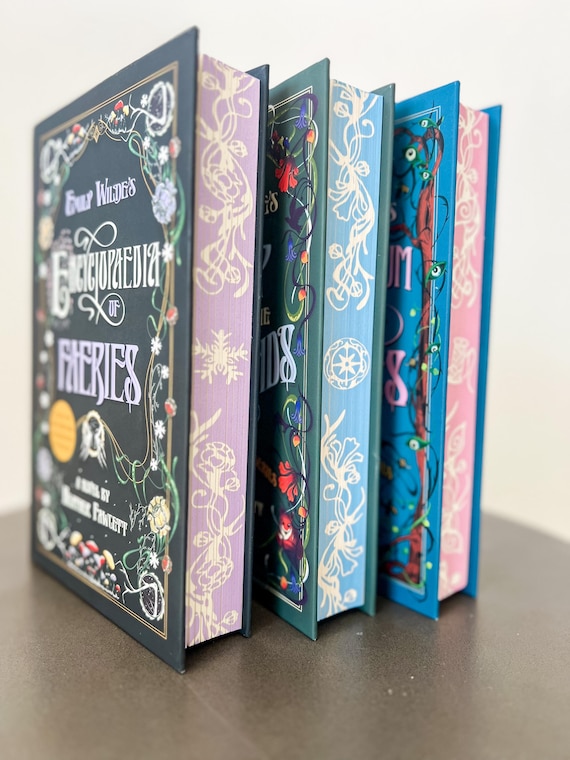 Emily Wilde Series: Stenciled Sprayed Edge Edition - Etsy