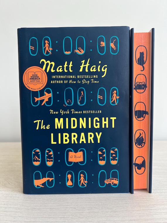 The Midnight Library Special Edition: Sprayed & Stenciled Edge