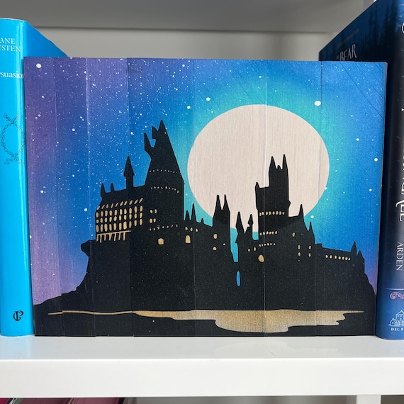 Harry Potter Boxed Book Set by J. K. Rowling, Stenciled Hogwarts
