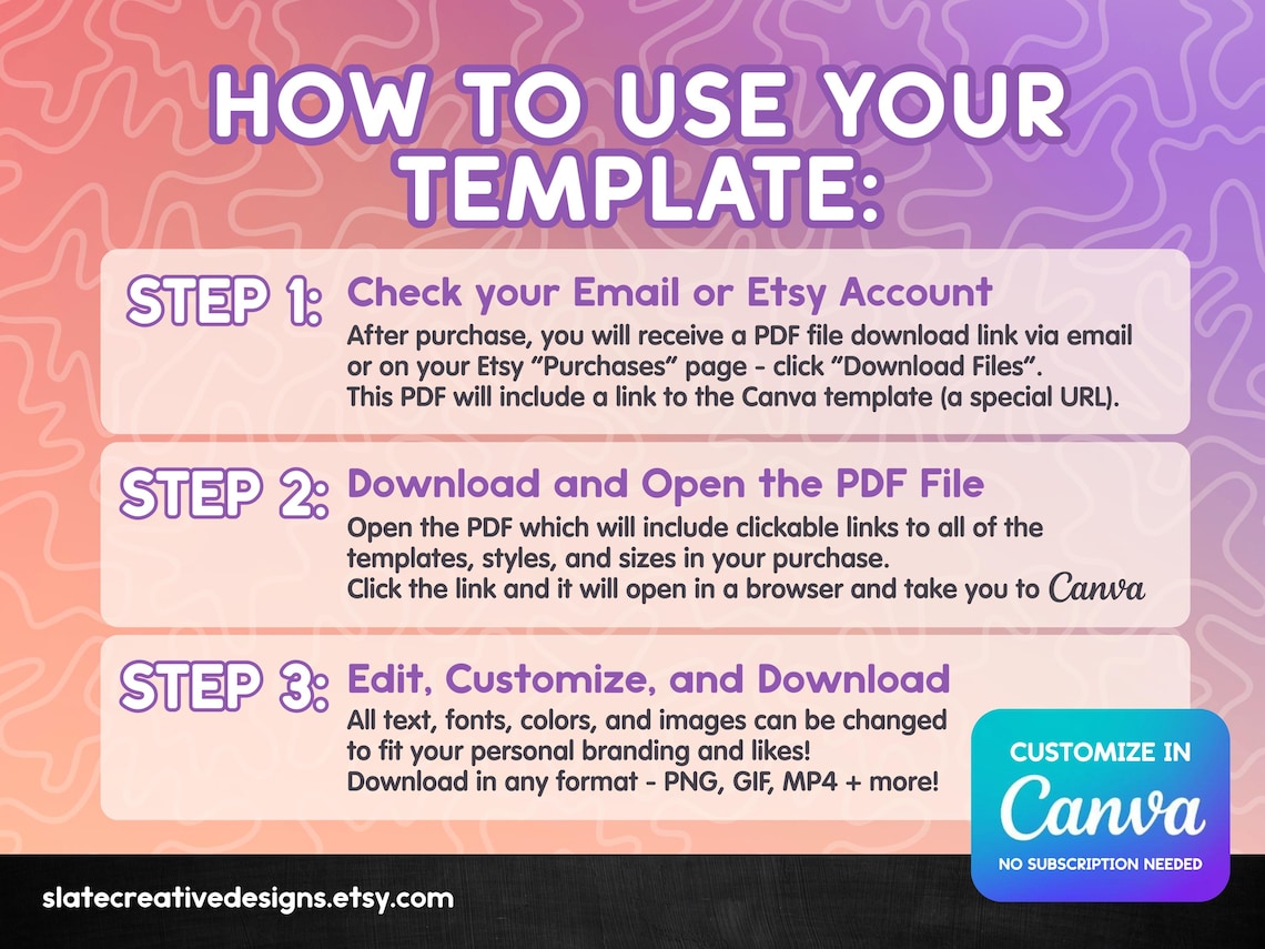 Subathon Template Pack | Retro Y2K Twitch / Kick | Fully Edit in Canva ...