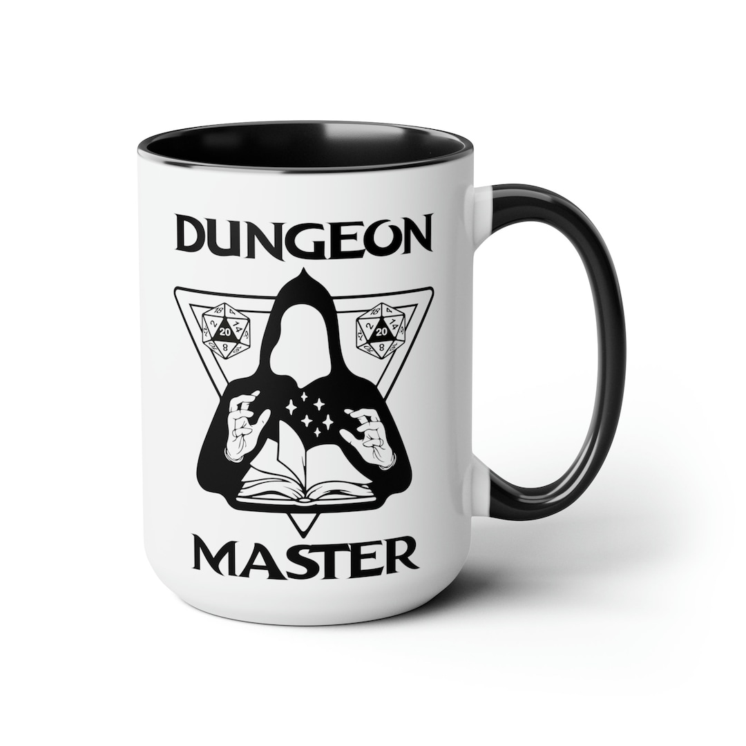 DUNGEON MASTER Mugdnd Dm Mug Dungeon Master Gift D&D DM Etsy