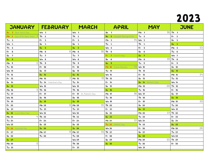 2024 & 2024 Mindfulness Calendar Printable Peaceful Etsy