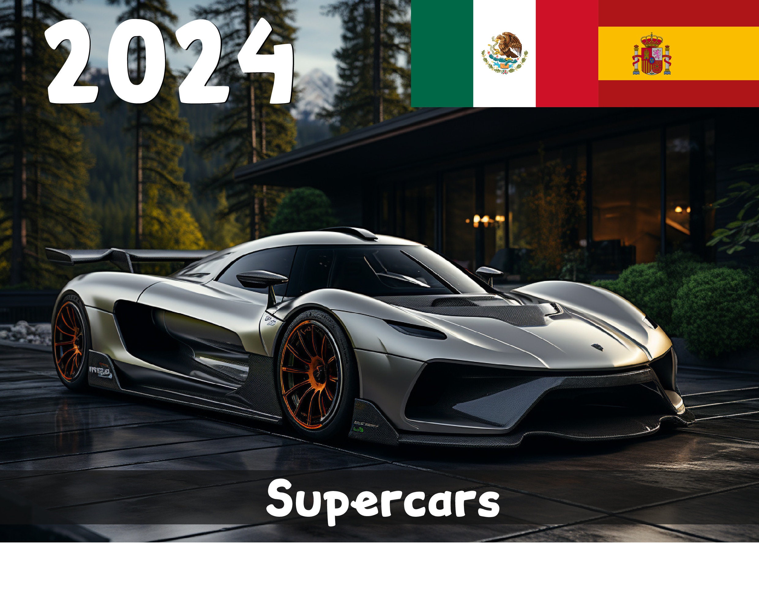 2025 Supercars Calendar Printable PDF Spanish Etsy