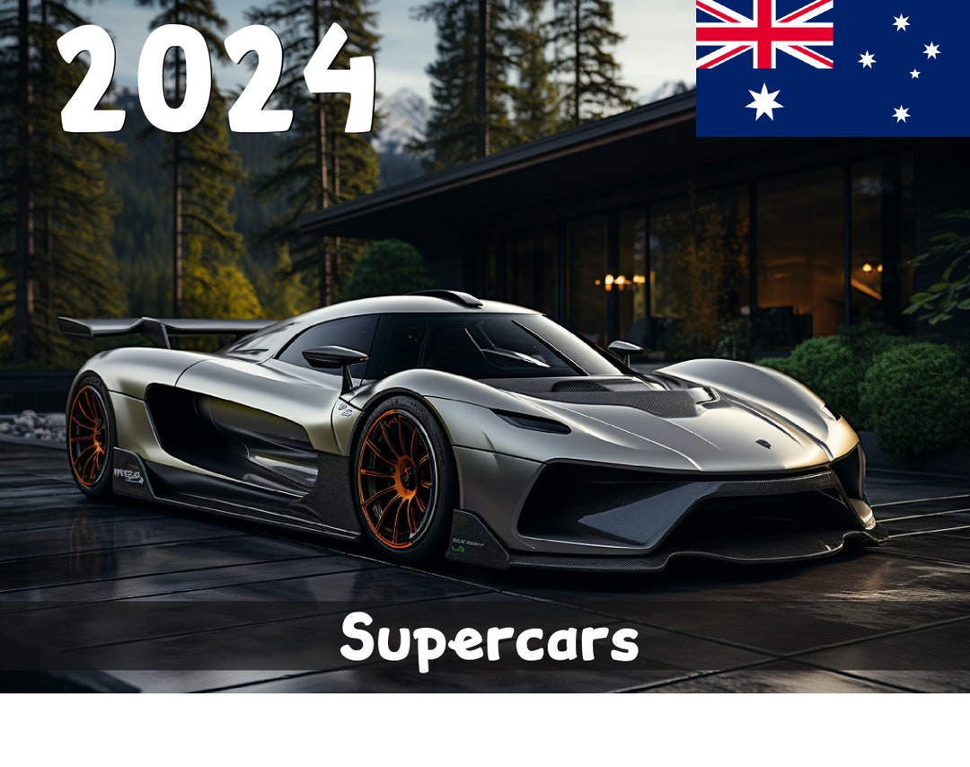 2024 Supercars Calendar Printable PDF Australia Etsy