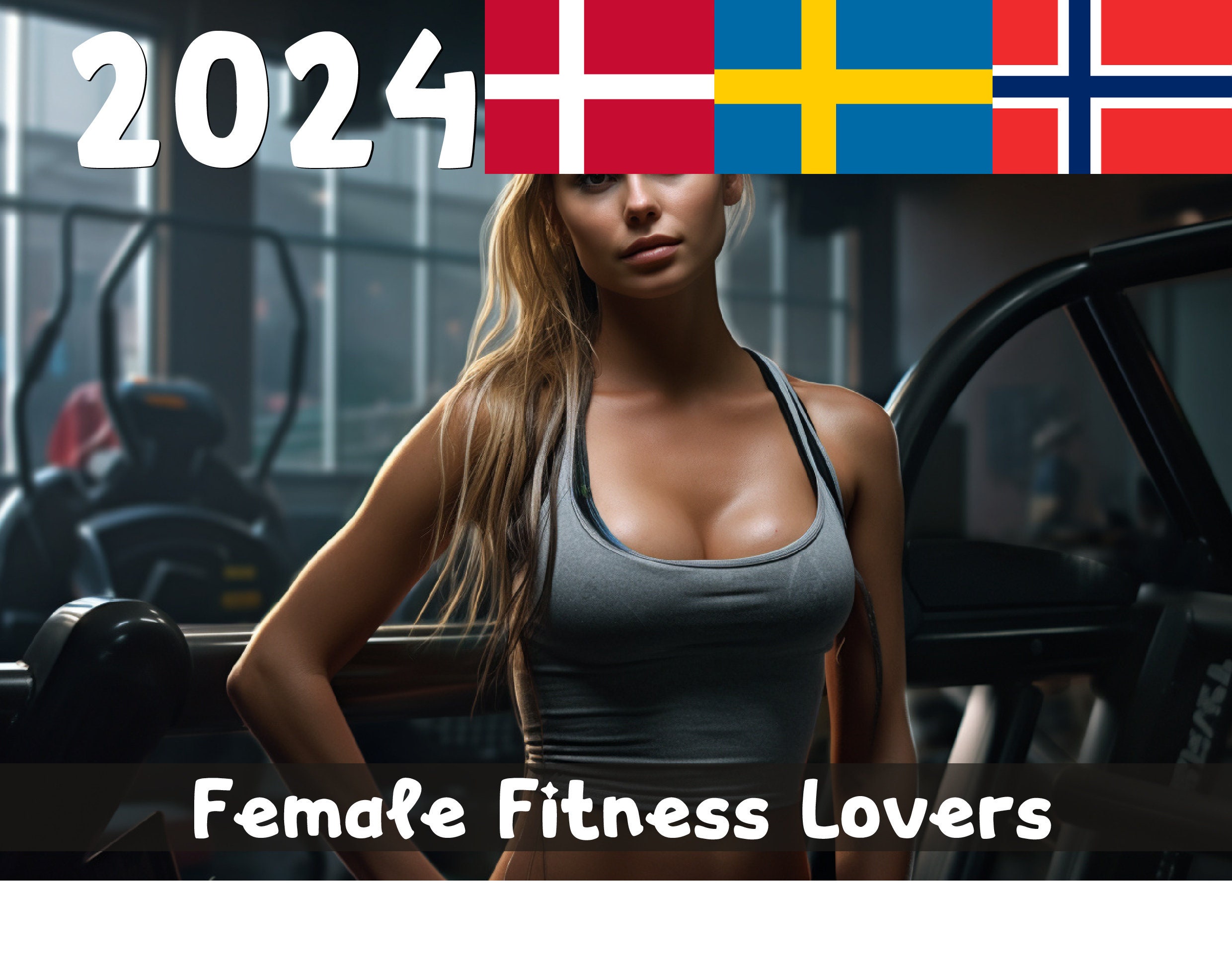 Fitness Wall Calendar - Etsy