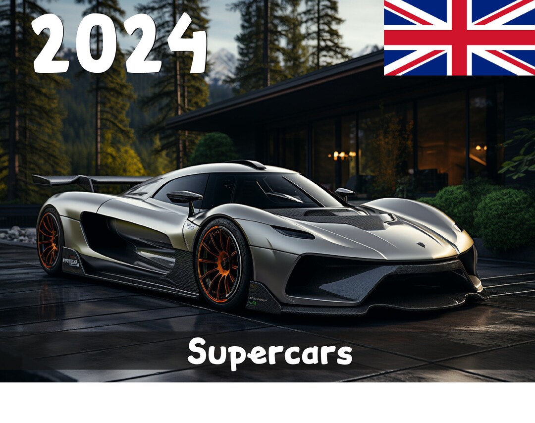 2025 Supercars Calendar Printable PDF United Kingdom Etsy