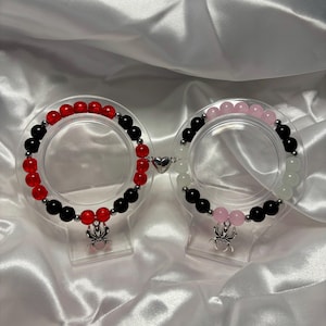 Miles Morales and Gwen Stacey Matching Bracelets