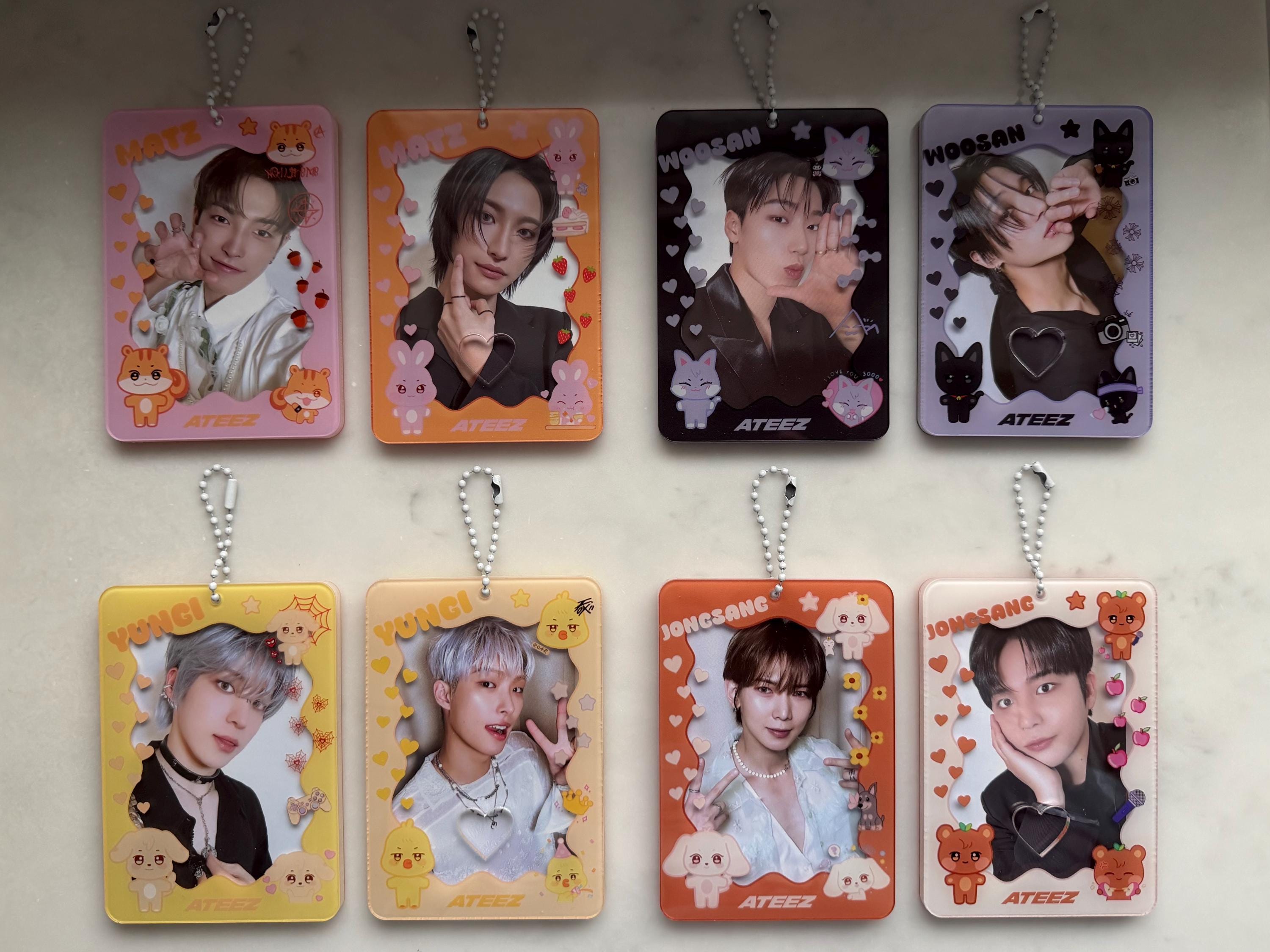 ATEEZ Photocard Holder | Aniteez Duo Frame | Kpop Fan Gift - Etsy