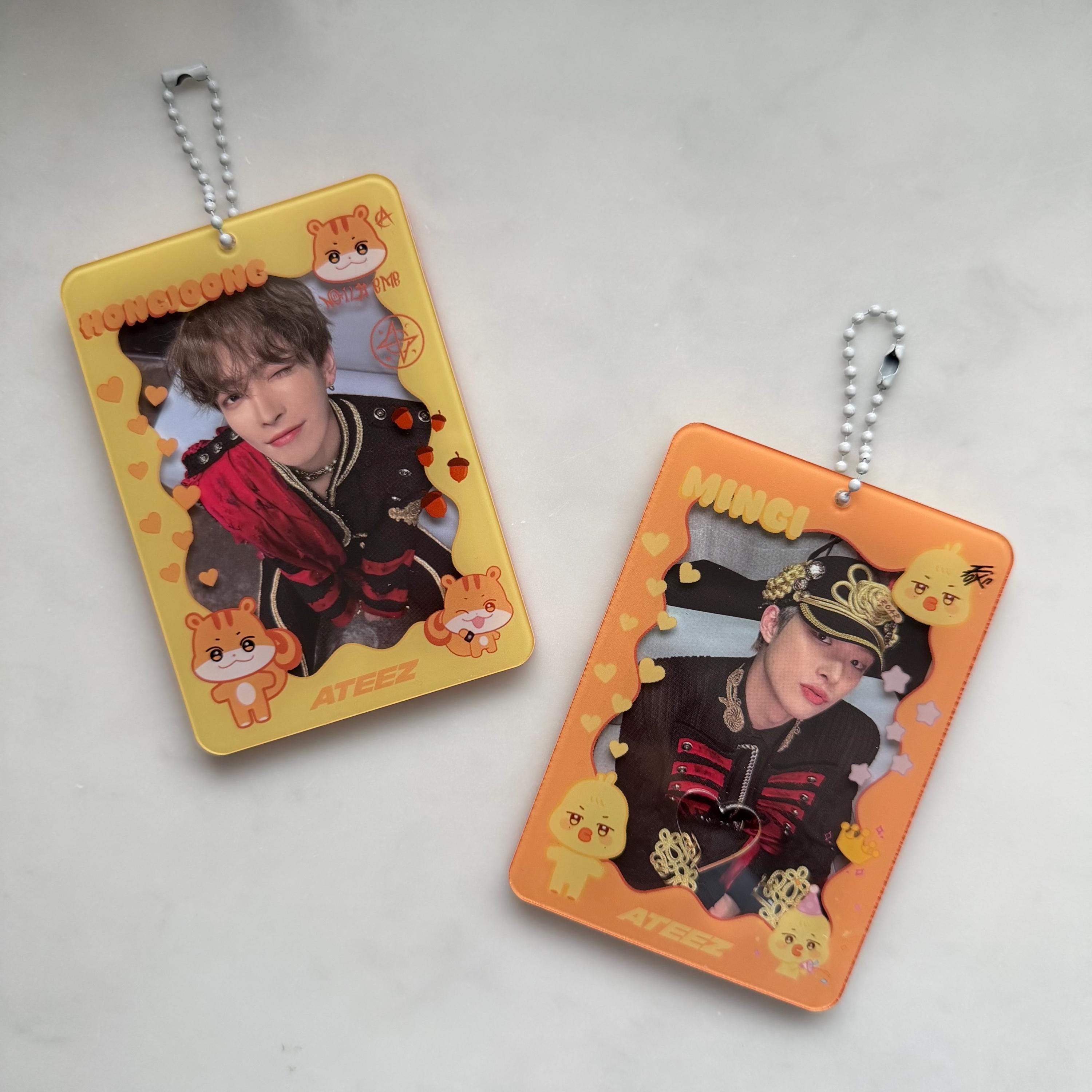 ATEEZ Aniteez Photocard Holder | Aniteez Duo Frame | Kpop Fan Gift