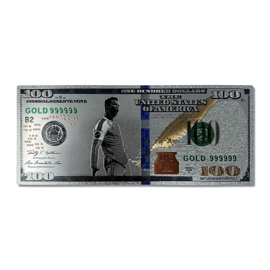 Cristiano Ronaldo Money Dollar Bill - Etsy