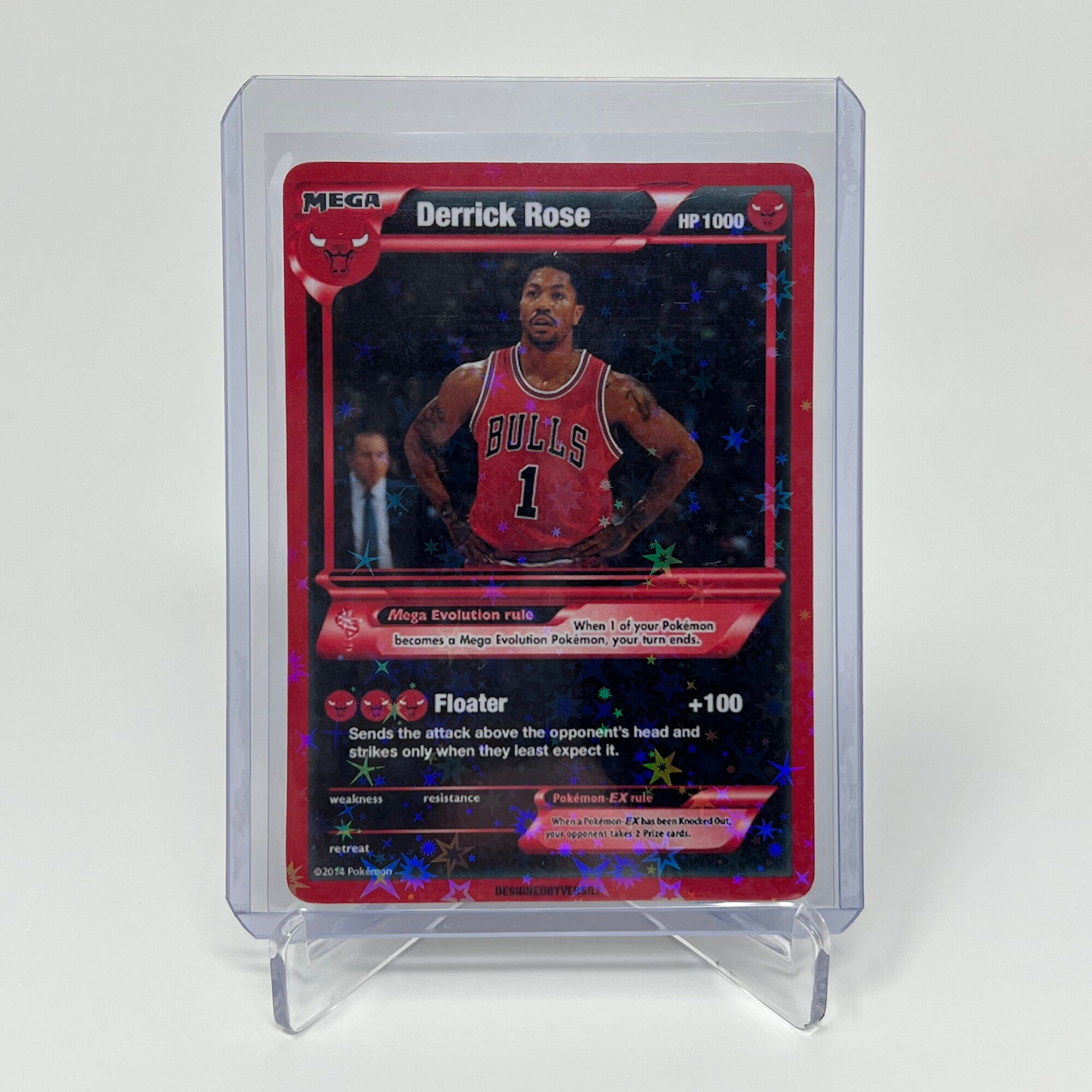 Derrick Rose #1 Goes For Dunk Poster for Sale by StickyThrow