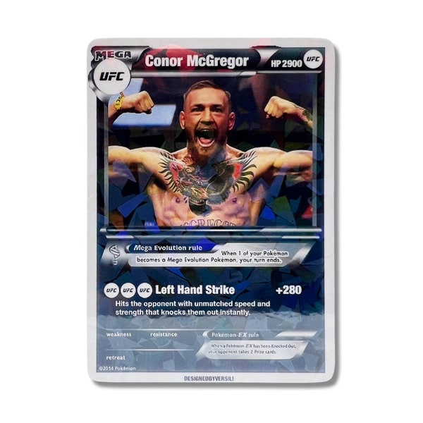 Conor McGregor Pokémon Card