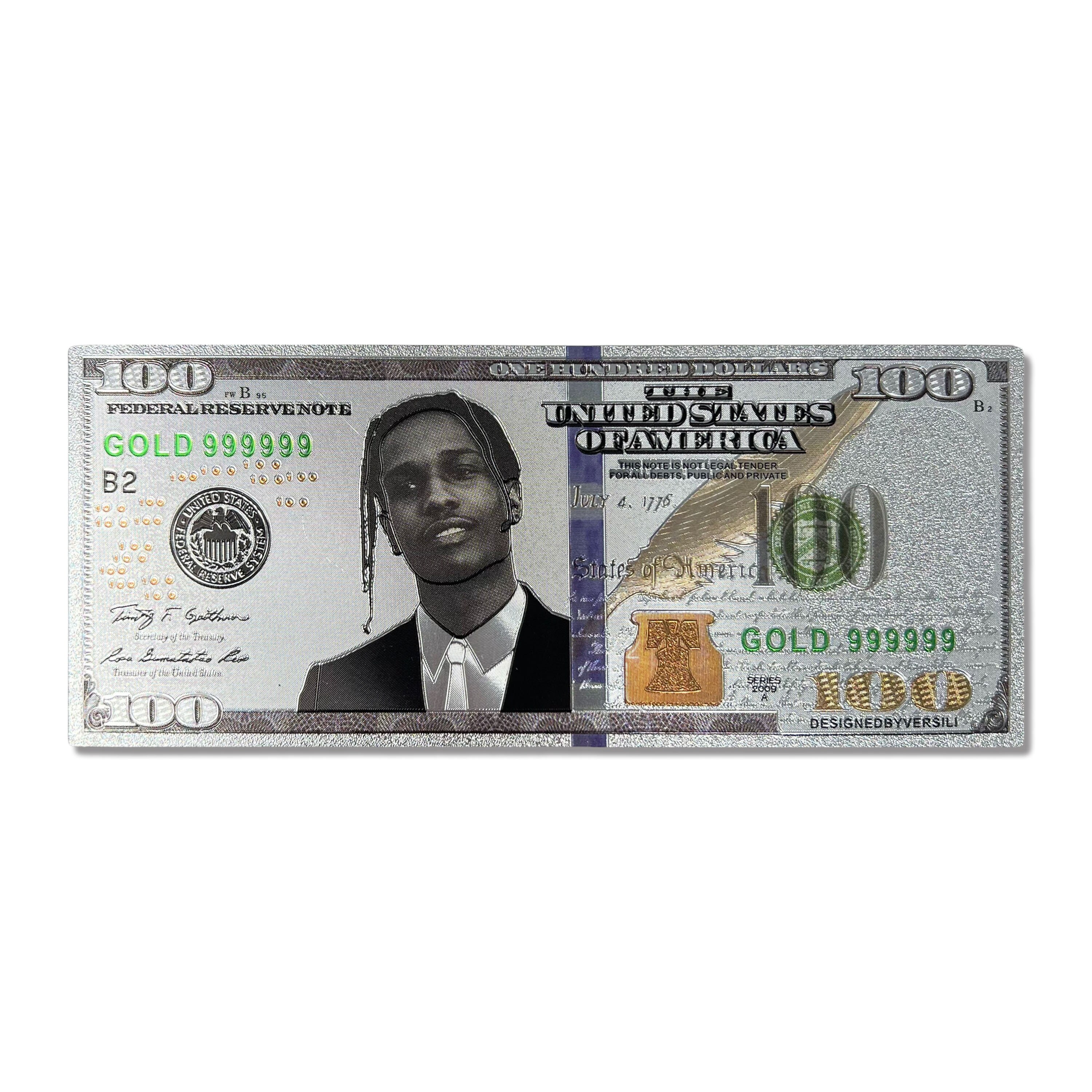 ASAP Rocky Money Dollar Bill Etsy