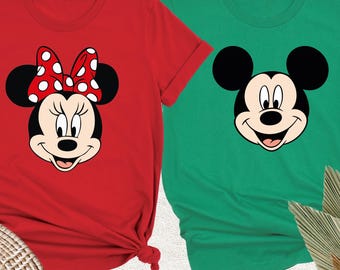 Minnie Mickey Disney Girls Boys Shirt Tshirt, Minnie Mickey Retro Disney Trip Women Tee, Minnie Mickey Birthday Party Kids Vintage Shirt Tee