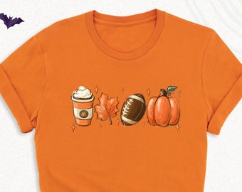 Tis The Season Shirt, Thanksgiving Pumpkin Shirt, Fall Season Shirts, Cute Pumpkin Shirt, Football Shirts for Women, Thanksgiving Tee