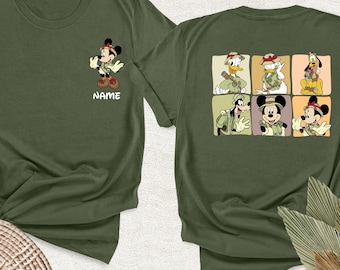 Disney Safari Shirt Animal Kingdom Shirt Disney Family Shirts Disney Trip Shirt Disneyland Shirts  Mickey Minnie Shirt Disney Vacation Tee